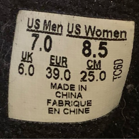 ❣️❣️SOLD❣️❣️HIGH TOP Black Suede LBLUE /WHITE SQUARES Canvas Men- 7 Women-8.5 - Picture 5 of 14